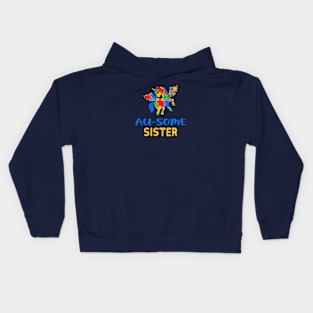 au-some sister Kids Hoodie